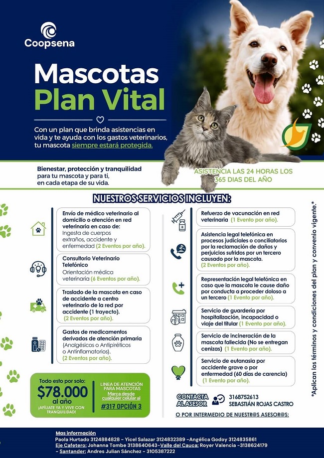 Póliza Asistencia de Mascotas